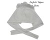 FIRFIRLI TOPUZ BONESİ DİKİŞLİ BEYAZ FIRFIRLI TOPUZ BONESİ DİKİŞLİ BEYAZ
