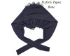 FIRFIRLI TOPUZ BONESİ DİKİŞLİ SİYAH FIRFIRLI TOPUZ BONESİ DİKİŞLİ SİYAH