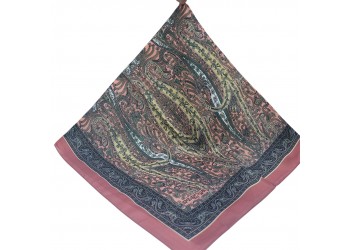 SOFT EŞARP ETRO DESEN KAHVE