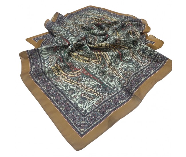 SOFT EŞARP ETRO DESEN AÇIK KAHVE SOFT EŞARP ETRO DESEN AÇIK KAHVE
