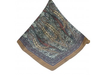 SOFT EŞARP ETRO DESEN AÇIK KAHVE