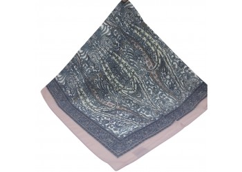 SOFT EŞARP ETRO DESEN PUDRA
