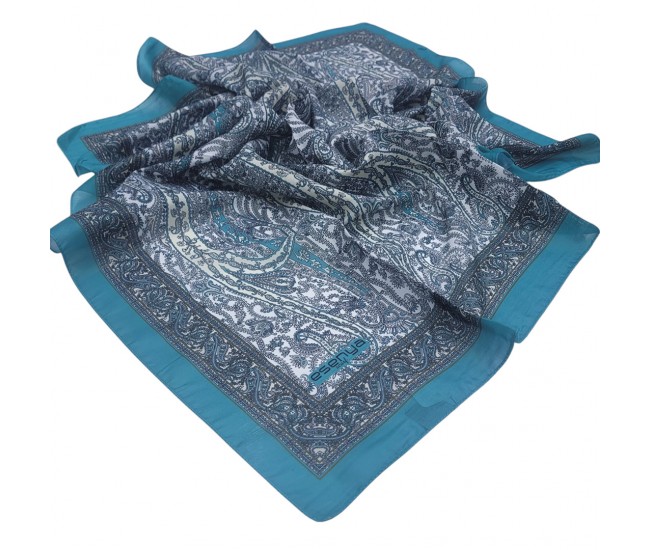 SOFT EŞARP ETRO DESEN PETROL SOFT EŞARP ETRO DESEN PETROL