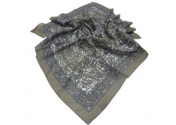 SOFT EŞARP ETRO DESEN HAKİ