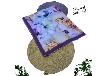 Soft Şal – Gizemli Bahar Desen