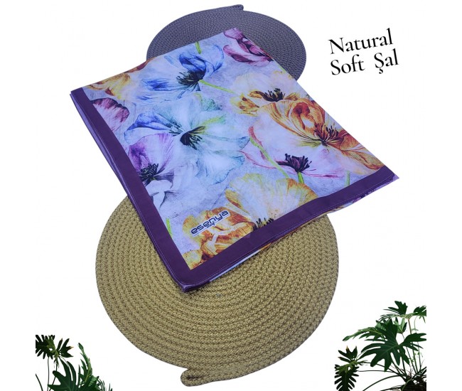 Soft Şal – Gizemli Bahar Desen Soft Şal – Gizemli Bahar Desen