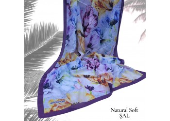 Soft Şal – Gizemli Bahar Desen
