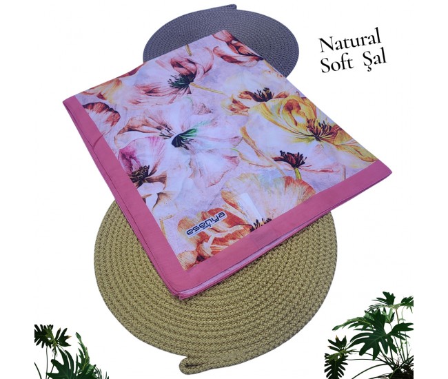 Soft Şal – Gizemli Bahar Desen Soft Şal – Gizemli Bahar Desen