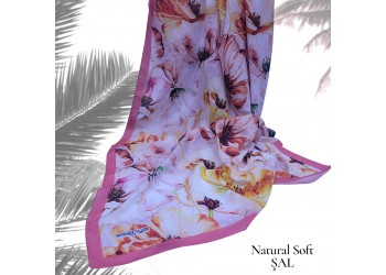 Soft Şal – Gizemli Bahar Desen