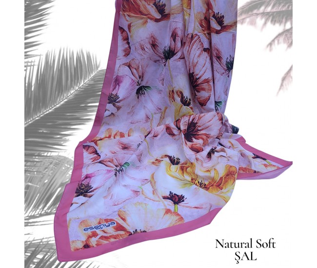 Soft Şal – Gizemli Bahar Desen Soft Şal – Gizemli Bahar Desen