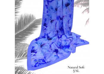 Soft Şal – Gizemli Bahar Desen