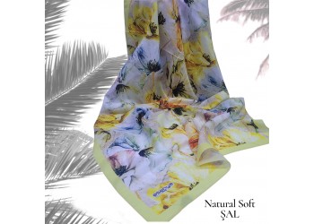 Soft Şal – Gizemli Bahar Desen
