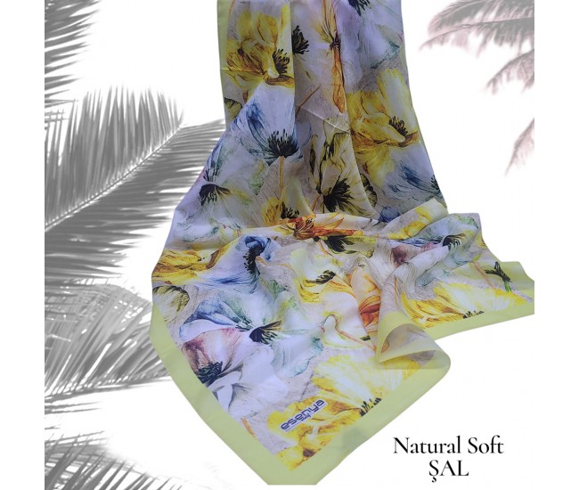 Soft Şal – Gizemli Bahar Desen Soft Şal – Gizemli Bahar Desen