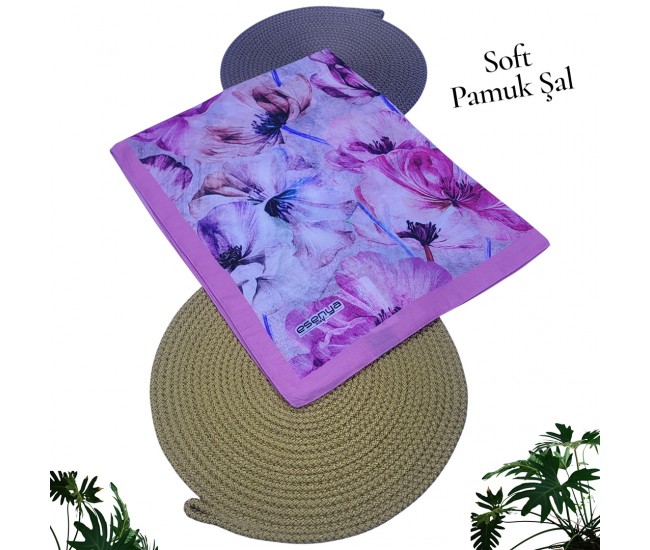 Soft Şal – Gizemli Bahar Desen Soft Şal – Gizemli Bahar Desen