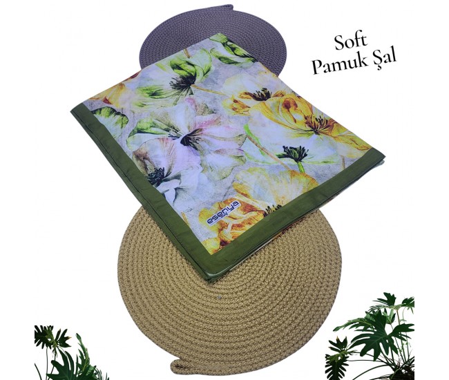 Soft Şal – Gizemli Bahar Desen Soft Şal – Gizemli Bahar Desen