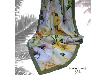 Soft Şal – Gizemli Bahar Desen