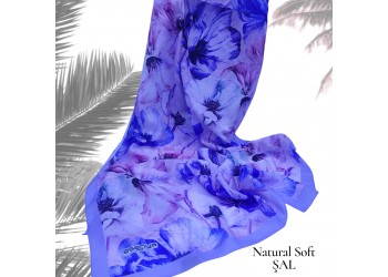 Soft Şal – Gizemli Bahar Desen