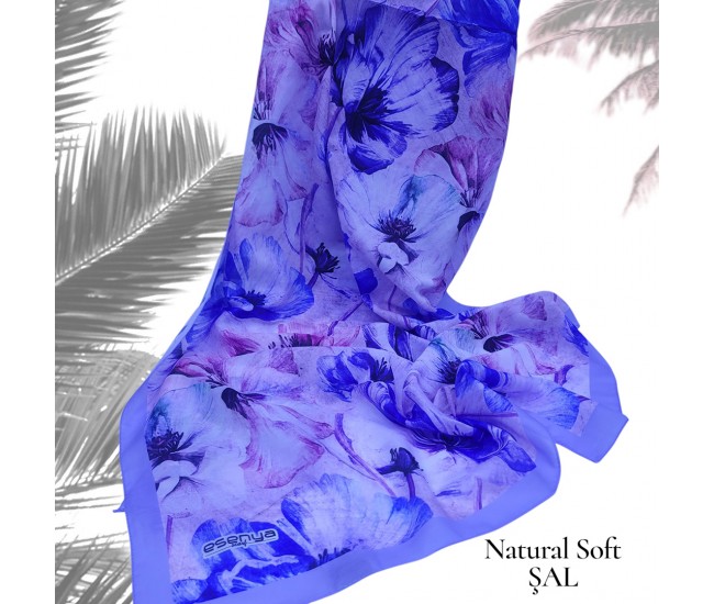 Soft Şal – Gizemli Bahar Desen Soft Şal – Gizemli Bahar Desen