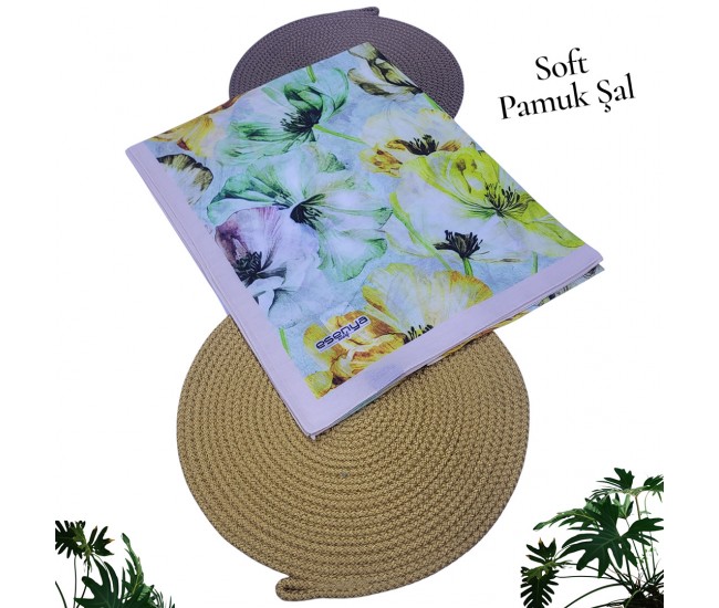 Soft Şal – Gizemli Bahar Desen Soft Şal – Gizemli Bahar Desen