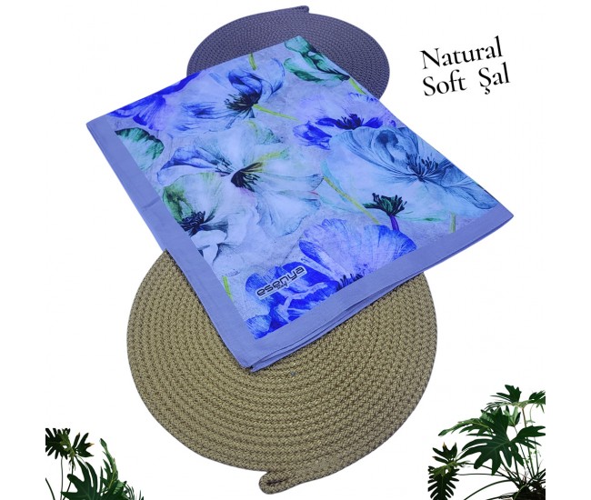 Soft Şal – Gizemli Bahar Desen Soft Şal – Gizemli Bahar Desen