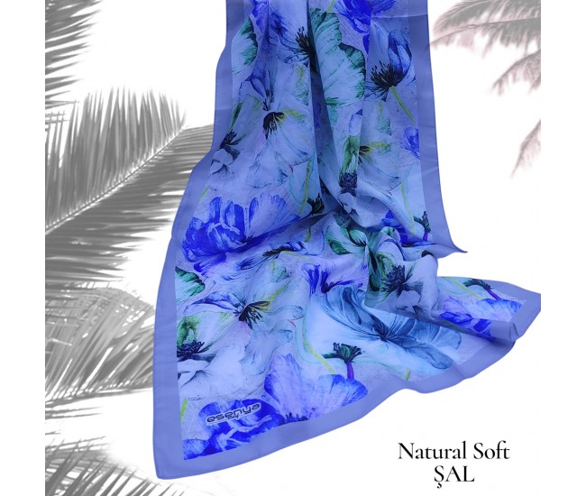 Soft Şal – Gizemli Bahar Desen Soft Şal – Gizemli Bahar Desen