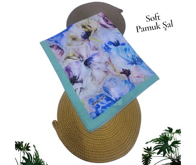 Soft Şal – Gizemli Bahar Desen Soft Şal – Gizemli Bahar Desen