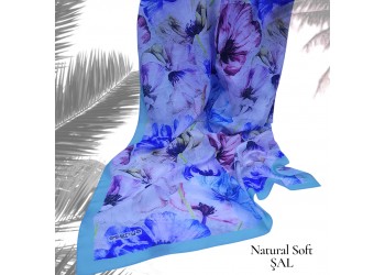 Soft Şal – Gizemli Bahar Desen
