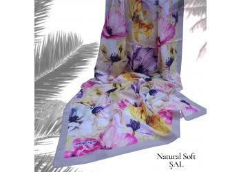 Soft Şal – Gizemli Bahar Desen
