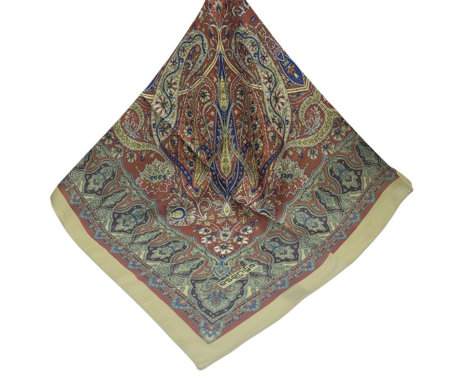 SOFT EŞARP ETNİK BORDO- BEJ SOFT EŞARP ETNİK BORDO- BEJ