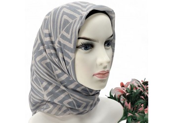 Natura El Dikişi Eşarp – Form Desen