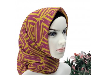 Natura El Dikişi Eşarp – Form Desen