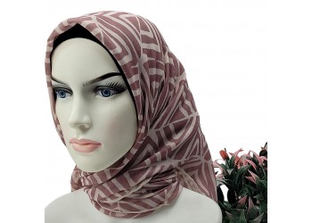 Natura El Dikişi Eşarp – Form Desen