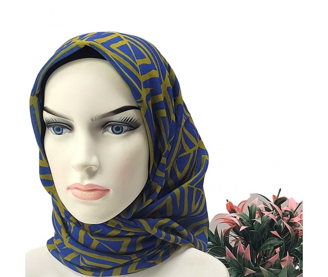 Natura El Dikişi Eşarp – Form Desen