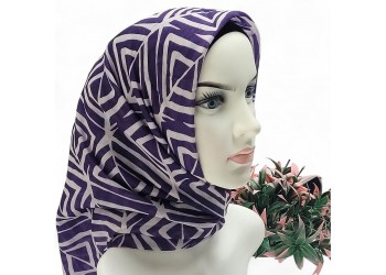 Natura El Dikişi Eşarp – Form Desen