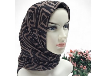 Natura El Dikişi Eşarp – Form Desen