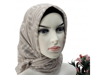 Natura El Dikişi Eşarp – Form Desen