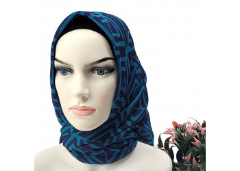 Natura El Dikişi Eşarp – Form Desen