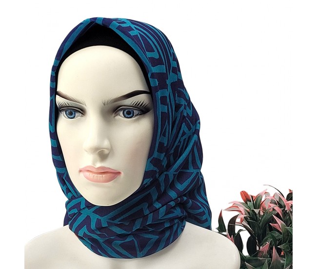 Natura El Dikişi Eşarp – Form Desen