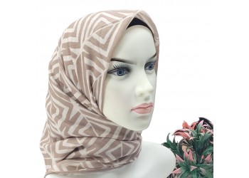 Natura El Dikişi Eşarp – Form Desen