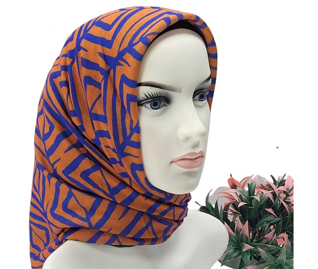 Natura El Dikişi Eşarp – Form Desen