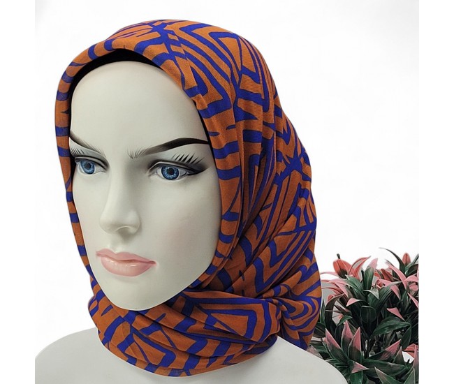 Natura El Dikişi Eşarp – Form Desen