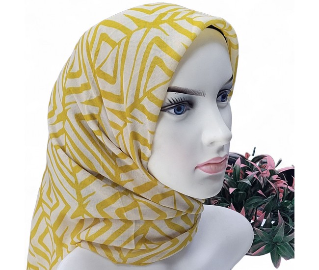 Natura El Dikişi Eşarp – Form Desen