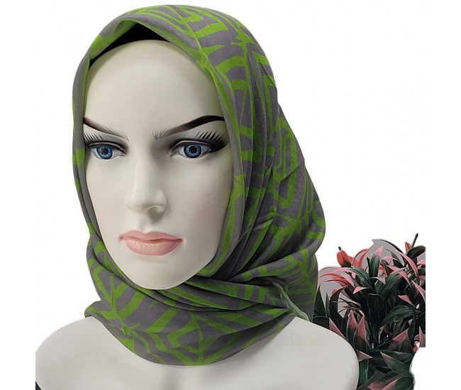 Natura El Dikişi Eşarp – Form Desen