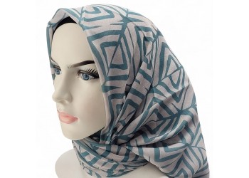 Natura El Dikişi Eşarp – Form Desen