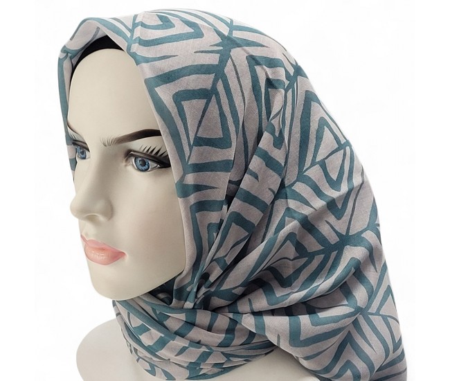 Natura El Dikişi Eşarp – Form Desen