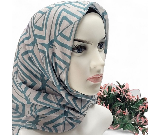 Natura El Dikişi Eşarp – Form Desen