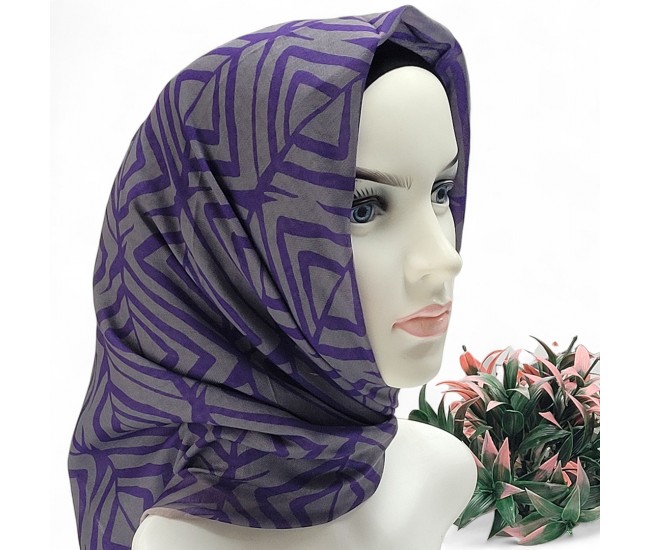 Natura El Dikişi Eşarp – Form Desen