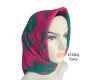 Natura El Dikişi Eşarp – Gece Çiçeği Desen