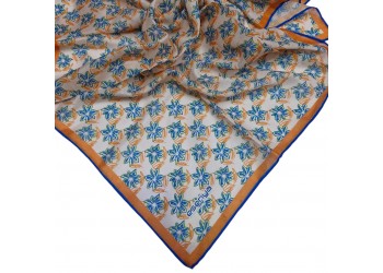 Soft Eşarp Sümbül Desen Kavun