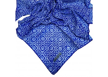 Soft Eşarp Etnik Desen KREM